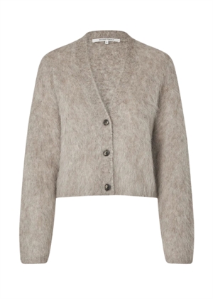 Karla knit cardigan Pumice Stone Second Female 